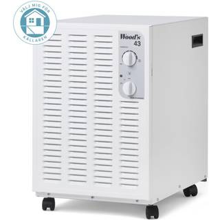 Woods SW43FW I-EcoDefrost+ Affugter med luftfilter, 190 m²