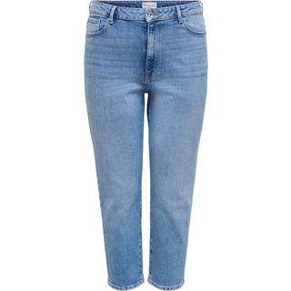 Caremily Høj Talje Straight Fit Jeans