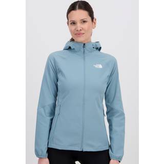 The North Face Women's Nimble Hoodie Softshelljakke Damer størrelse L farve turkis