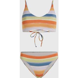 O'Neill Women's Beach Vintage Midles Rita Bikini Set Bikini Damer størrelse 36 farve grå