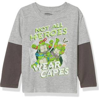 Nickelodeon Baby Boys 'Toddler Lang?rmet tee Gray/Charcoal 3T