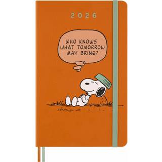 Moleskine Ltd. Ed. Peanuts 2026 12-Month Weekly Large Hardcover Notebook: Snoopy Tomorrow