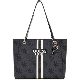 Guess Noelle 4G Logo Shopper taske mørkegrå