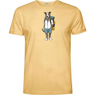GreenBomb Animal Dog Traveller Roll T-Shirt T-shirt Herrer størrelse M farve beige