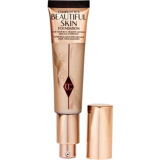 Charlotte Tilbury - Beautiful Skin Foundation - Langtigsholdbar Foundation Med Justerbar Dækkeevne - Beautiful Skin Foundation - 3 Neutral - For Women - Brun