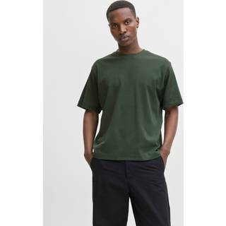 Ensfarvet T-shirt