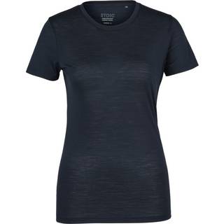Stoic Women's MerinoChill MMXX. Göteborg Tee Merino-shirt Damer størrelse 3XL farve blå