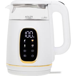 LED-kedel med temperaturkontrol 1,7L - Hvid