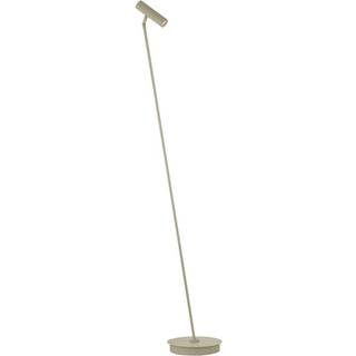 LED-gulvlampe Tom Pro, sandfarvet, 1 lyskilde, CCT, dæmper