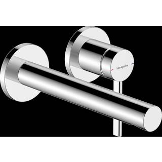 hansgrohe Zesis S Vandhane indbygning i væg med 19,4 cm tud, krom