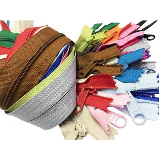ZIPICPERSTOP Engros YKK 24 tommer pung Lynl?se Ekstra lang h?ndtaske Tr?k forskellige farver 19 Stykke Pakke YKK #4.5 H?ndtaske Lukket bund Craft