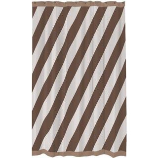 Mette Ditmer Diagonal badeforhæng 150x200 cm Chocolate