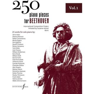 250 PIANO PIECES FOR BEETHOVEN VOL 1