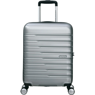American Tourister Flashline Kuffert med 4 hjul sølv