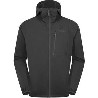 Rab Borealis Alpine Hoody Softshelljakke Herrer størrelse XXL farve grå/sort