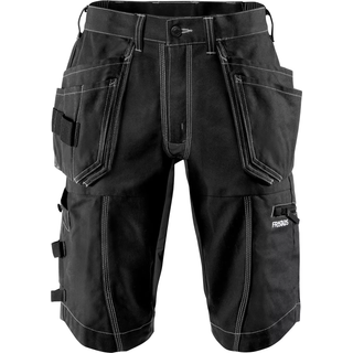 Fristads 130310 Håndværker stretch shorts 2607 FASG / Arbejdsshorts Sort C62