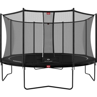 Berg havetrampolin Favorit inkl. sikkerhedsnet Comfort 380 cm sort