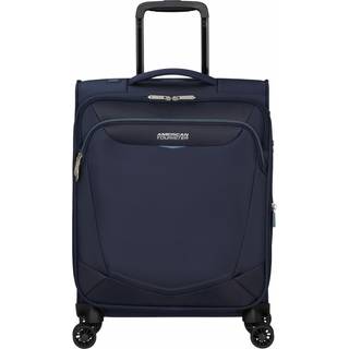 American Tourister Summerride 4-hjul 55 cm - Kabinekuffert Ekspanderbar Navy, Kabinekuffert