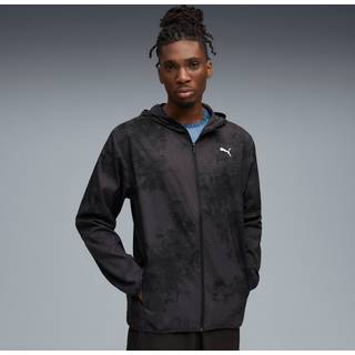 PUMA TAD ESSENTIALS AOP Woven Jacket Men, Clothing, Black, L - Black - L