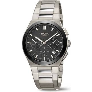 Boccia 3736-02 Herrenuhr Chronograph Titan Saphirglas