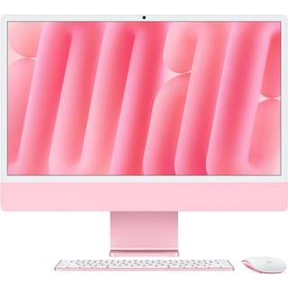 Apple iMac 24" (M4) 10C 16/512 GB, lyserød ➞ På lager - klar til levering