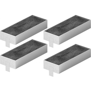 Kulfilter til Bosch / Siemens og Neff kogeplade med emhætte - 4 stk