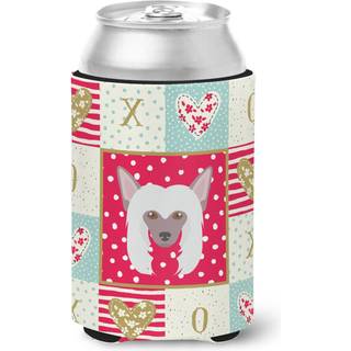 """" Caroline's Treasures CK5191cc kinesisk crested Love Can eller flaske Hugger Kold-bjælke-Koozies Multicolor """"