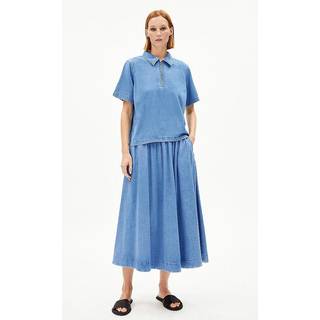ARMEDANGELS Women's Kendraa Nederdel Damer størrelse XS farve blå