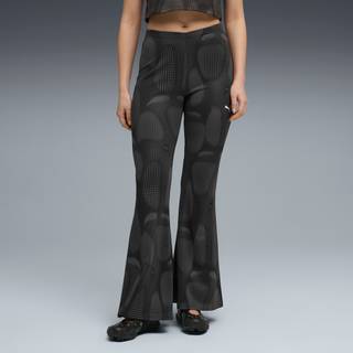 Women&#39;s Puma DARE TO Flared Pants, Black, Size L, Women - Black - L