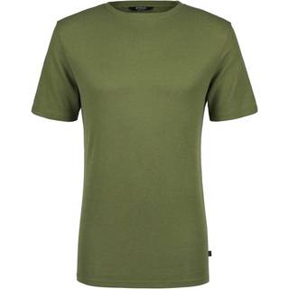 Stoic WoolHemp VarbergSt Pique Tee T-shirt Herrer størrelse S farve olivengrøn