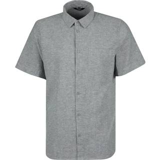 Stoic Hemp54 BjurholmSt. S/S Shirt Skjorte Herrer størrelse 4XL farve grå