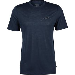 Stoic MerinoChill MMXX. Göteborg Print Tee Merino-shirt Herrer størrelse XXL farve blå