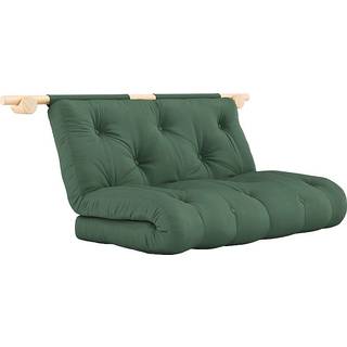 Hooked Multifunktionel Futon Sovesofa/Væg madras Fra Karup Design | Japandi - Flere Farver - 756 Olive Green