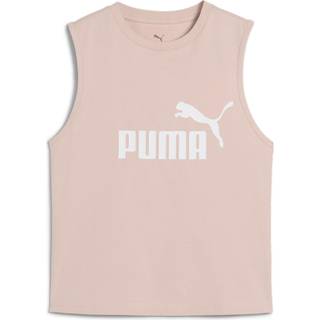 PUMA ESS No. 1 Logo Slim Tank Women, Clothing, Rose Quartz - Rose Quartz - S