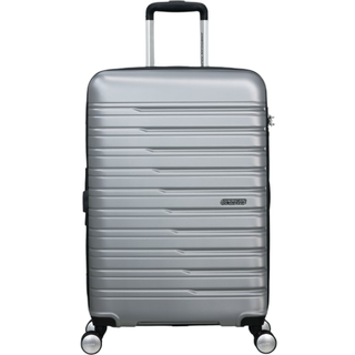 American Tourister Flashline Kuffert med 4 hjul sølv