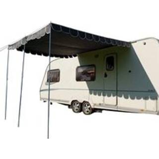 Retro Campervan Shade Canopy - Charcoal