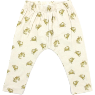 Lil Atelier Bukser Turtledove Crab Print