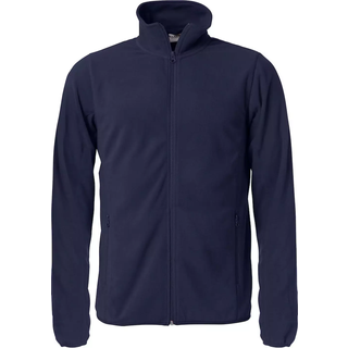 Clique 23914 Basic Micro Fleece Jacket / Jakke Mørk Marine 4XL