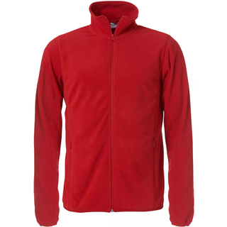 Clique 23914 Basic Micro Fleece Jacket / Jakke Rød 2XL