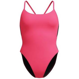 Speedo Women's Solid Racerback 1 Piece Badedragt Damer størrelse XL farve pink