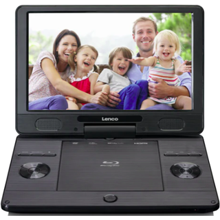 Lenco - Bærbar 11,5" Bluray-DVD-afspiller Sort - BRP-1150BK