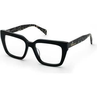 Blumarine Kvinde VBM881 700Y Optiske stel Acetat Sort Firkantet