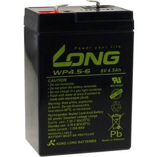KungLong batteri til UPS (UPS) Tairui TP6-4.0 6V 4,5Ah