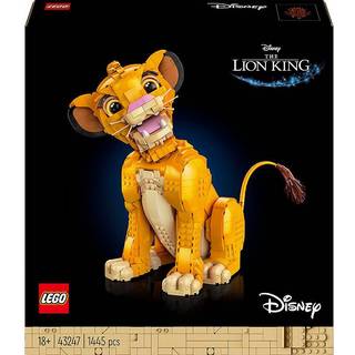 LEGO Disney Classic 43247 Ung Simba – Løvernes konge