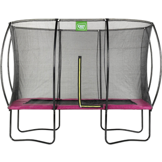 EXIT Silhouette Trampolin inkl. Sikkerhedsnet 214x305 cm, Pink