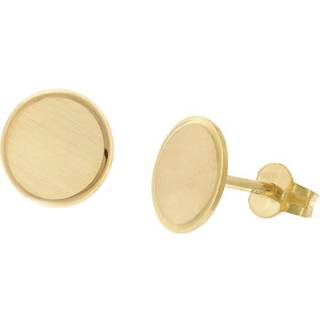 trendor 28460 Damen-Ohrstecker 333 / 8K Gold Ohrringe Ø 8 mm