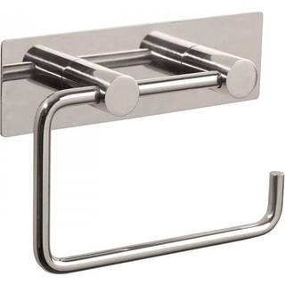 Pressalit Toiletpapirholder med bagplade, rustfrit stål