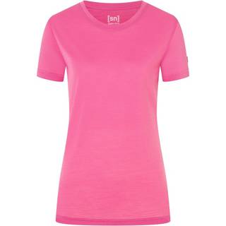 super.natural Women's Sierra 140 Tee Merino-shirt Damer størrelse S farve pink