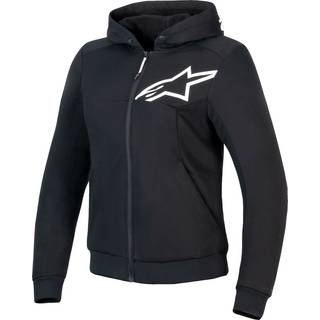 alpinestars Stella Chrome V2 Sport Motorcykel Hoodie sort XL