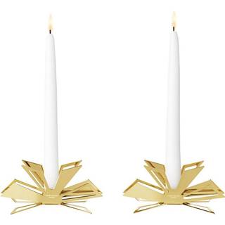 Georg Jensen CC 2025 Lysestager 18K-belagt, 2 stk.